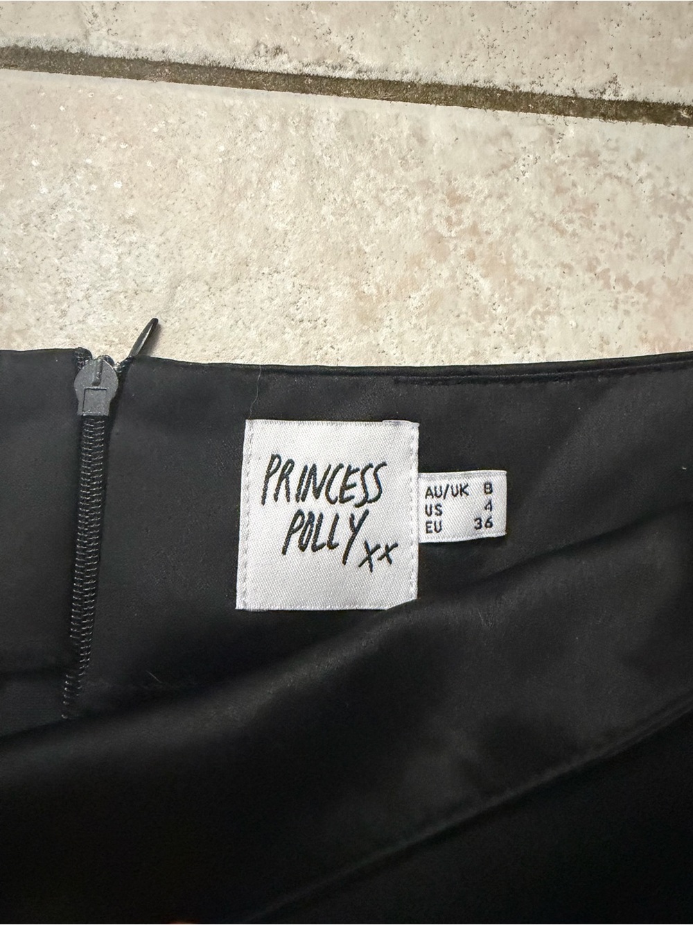 Princess Polly Black Kids Skirt - Smooth Finish